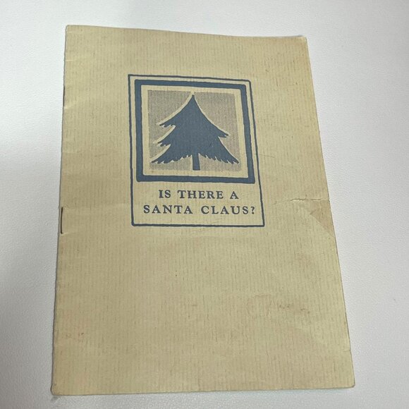 Is There a Santa Claus 1934 Editorial Francis P. Church Illustrated Booklet - Picture 1 of 8